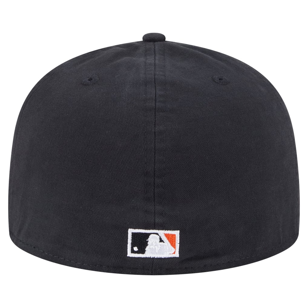  Baltimore Orioles New Era Championship Side Flag A-Frame 59FIFTY Fitted Hat - Black
